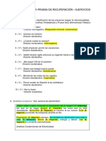 Ejercicios de Oraciones Quinto PDF