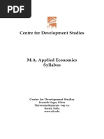 Centre For Development Studies