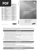 LCD TV: User Manual