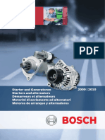 BOSCH Starters and Alternators 2010 PDF