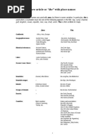 Articles With Place Names