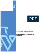PPC - Projeto Pedagógico de Curso Análise e Desenvolvimento de Sistemas