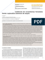 Vulnerabilidad y Reciliencia de Los Ecosistemas Forestales