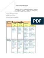 Ensayo El Camino Del Guerrero