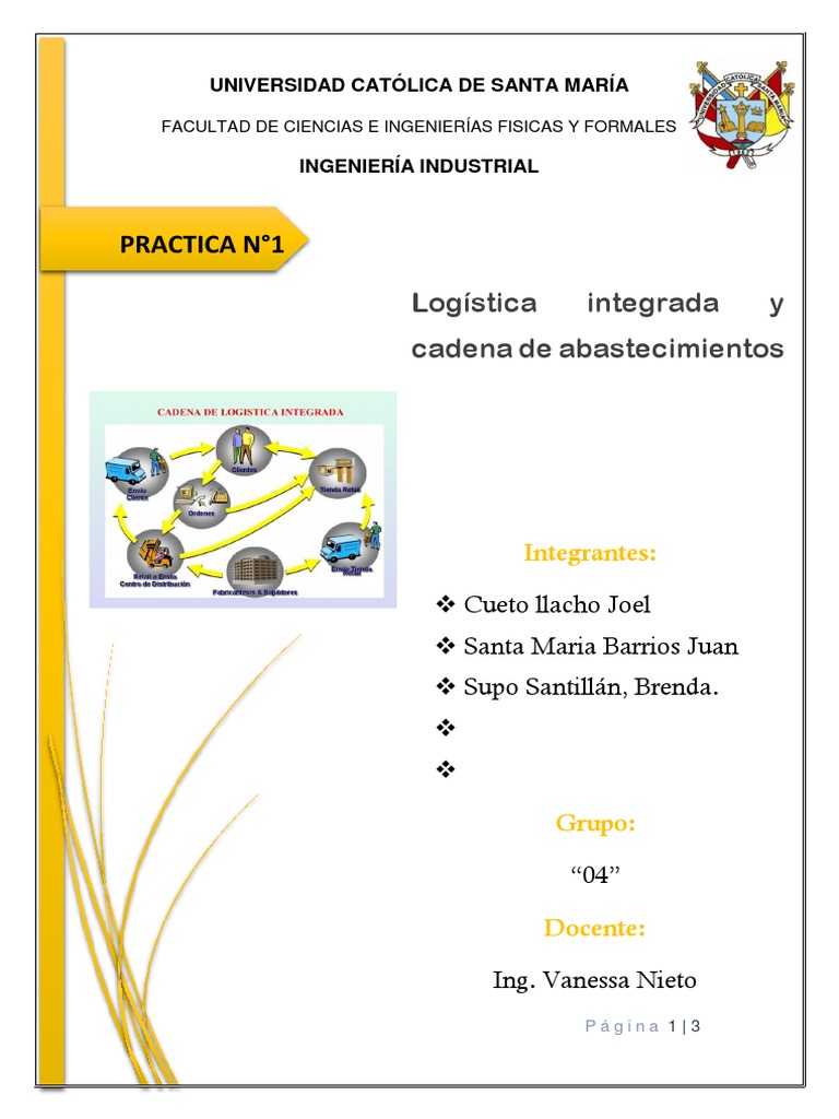 Logística y Cadena de Abastecimiento | PDF | Inventario | Logística