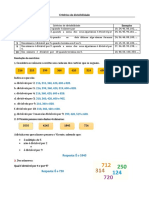 Critérios de Divisibilidade