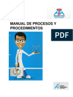 Manual de Procesos y Procedimientos