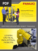 Learn On Real Industrial Robots: Certified Education Robot Training