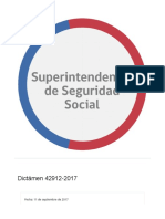 SUSESO Normativa y Jurisprudencia - Dictámen 42912-2017 Lipotimia PDF