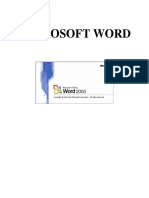 MS Word - Materi