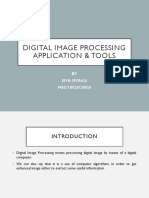 Digital Image Processing Application & Tools: BY Isya Isyaku MSC/18/CSC/0024