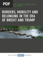 Borders, Mobility and Belonging in The Era of Brexit and Trump (2018) PDF