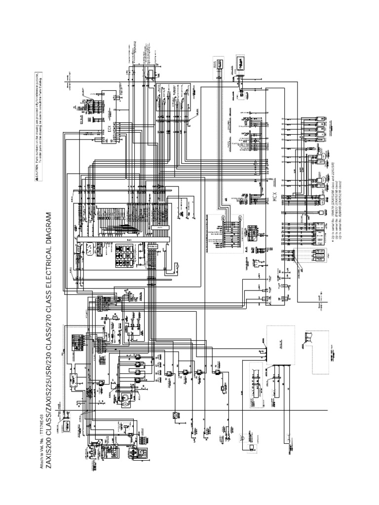 Diagrama ZX 210 LC PDF | PDF