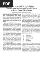 A Comparative Analysis of EAs and MTS for Breast Cancer Classification