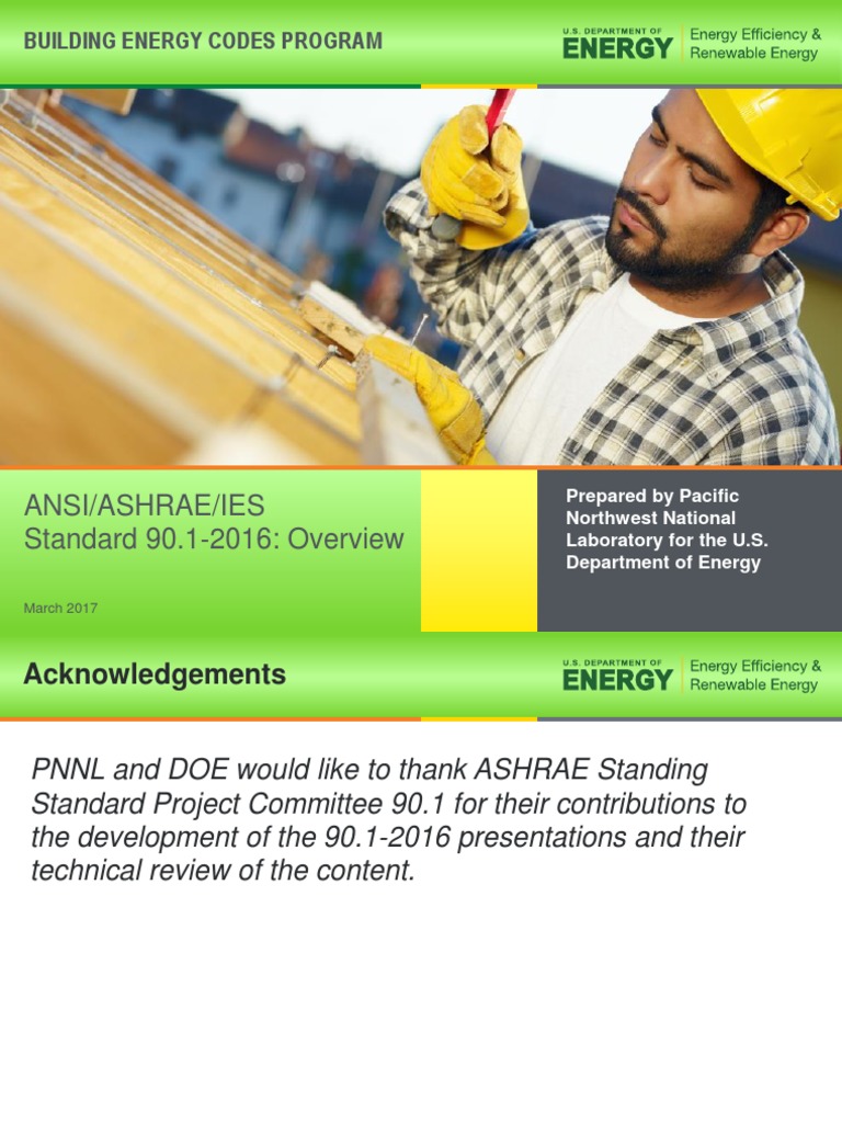 Overview of ANSI/ASHRAE Standard 90.1-2016 | PDF | Hvac | Regulatory ...