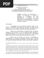 Presunção da Legitimidade nos Atos Administrativos