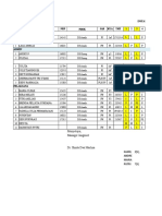 Jadwal Dinas Bulan Agustus 2017 Instalasi Laboratorium Rs Hermina Palembang NO Nama NRP PDDK JAB KUA TMT 1 2 3 4 PLH Kainst