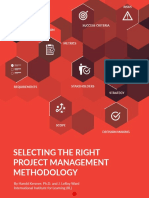 Selecting The Right PM Methodology