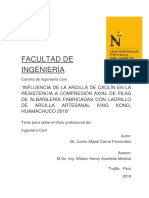 Evaluación Comparativa de Las Propiedades Físico-Mecánicas de Bloques de Concretoevaluación Comparativa de Las Propiedades Físico-Mecánicas de Bloques de Concreto