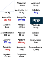 Label OBAT