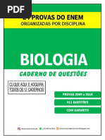 Caderno de Questões Biologia ENEM