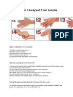 5 Momen Dan 6 Langkah Cuci Tangan