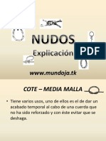 Nudos Conquistadores Explicacion