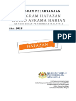 4 Panduan Pelaksanaan Program Hafazan KPM Edisi 2018
