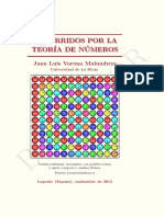 Recorridos Por La Teoría de Números - Juan Varona PDF