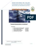 Transformadores de medida: estudio sobre su funcionamiento e importancia