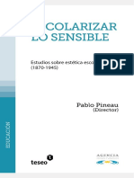 Escolarizar Lo Sensible - Pineau