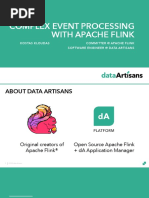 Complex Event Processing With Apache Flink Presentation