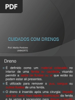 cuidados com o dreno