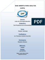 Técnicas proyectivas de la personalidad: conceptos básicos y aplicación