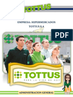 Administración y proceso de Hipermercados Tottus S.A