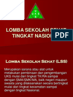 Tentang Lomba Sekolah Sehat Nasional