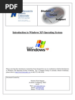 Introduction To Windows XP Operating System