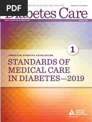 Ada Pdf Pdf Evidence Based Medicine Diabetes Management