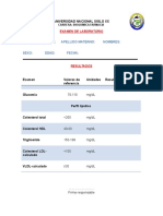 Reporte Bioquimica Clinica