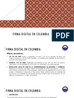 Firma Digital en Colombia