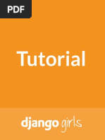 Djangogirls Tutorial en PDF