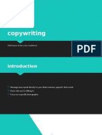 Copywriting - Definish Your Audience