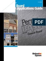 Cement Board Exterior Applications Guide: Permabase