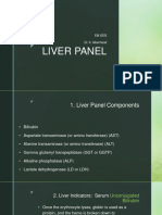 Liver Panel: EM 6203 Dr. K. Aikenhead