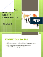 Ppt. KD 3.1 Administrasi Kepegawaian