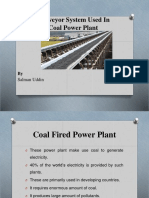 Conveyor System Used in Coal Power Plant