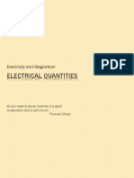 Electrical Quantities