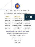 Daniel Oilfield Tools: List of Parts That Comprises Our Tool