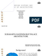 Surakarta Palace Architecture