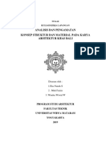 LAPORAN PASCA KKL ARSITEKTUR UWM Untuk Asistensi Uts PDF